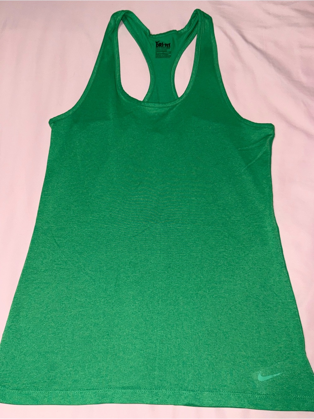 Nike Women's Green Racerback Dri-FIT Tank